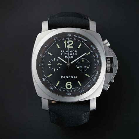 panerai luminor flyback 1950 price|panerai luminor automatic with date.